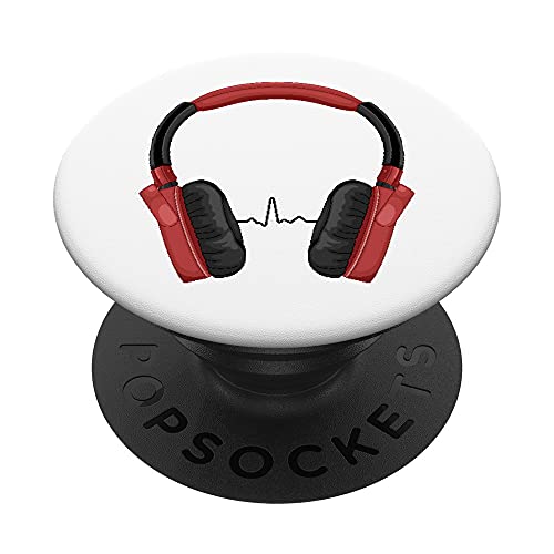 Auriculares musicales Electro House PopSockets PopGrip Intercambiable