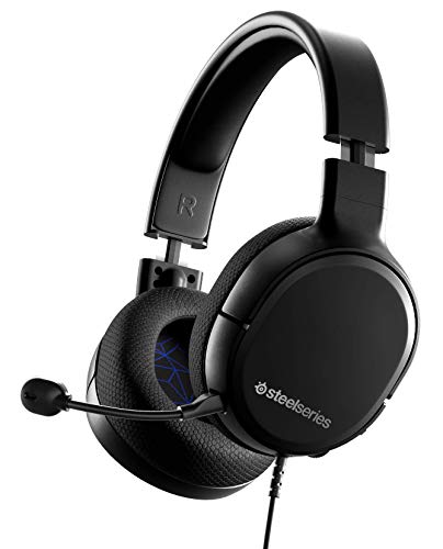 SteelSeries Arctis 1 para PlayStation - Auriculares Gaming - Compatibilidad con Todas las Plataformas - Para PS5, PS4, PC, Xbox, Nintendo Switch, Móvil - Micro ClearCast Desmontable (PlayStation)