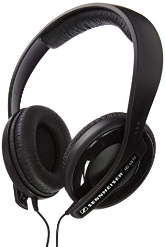 Sennheiser, HD 65 TV - Alámbrico, Auriculares de diadema cerrados (control remoto integrado, SD, color negro)