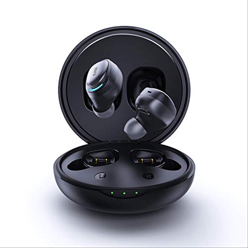 Mifa X8 TWS Auriculares Inalámbricos con Bluetooth, Auriculares Estéreo Inalámbricos con Control Táctil para Teléfonos Inteligentes iPhone (con Caja De Carga) China X8-Negro