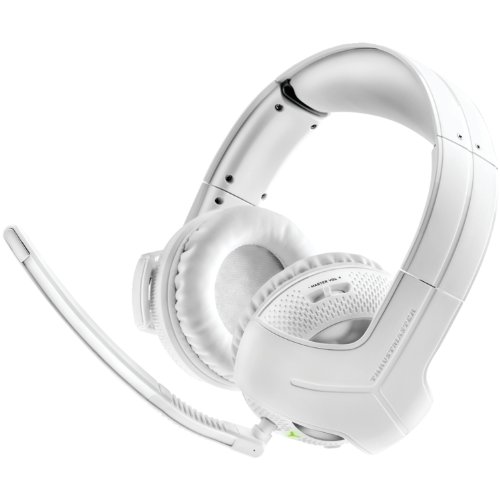 Thrustmaster Y-400Xw Binaural Diadema Blanco - Auriculares con micrófono (Consola de Juegos, Binaural, Diadema, Blanco, Xbox 360, Inalámbrico)