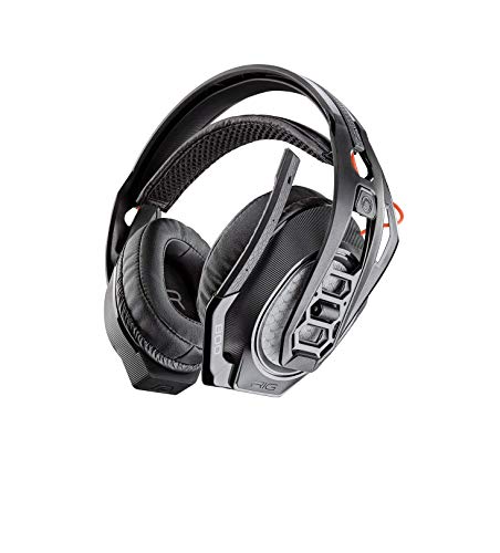 Plantronics RIG 800HS auricular con micrófono Monoaural Diadema Negro (Consola de juegos, Monoaural, Diadema, Negro, PlayStation 4, Inalámbrico y alámbrico) - Compatible con PS5