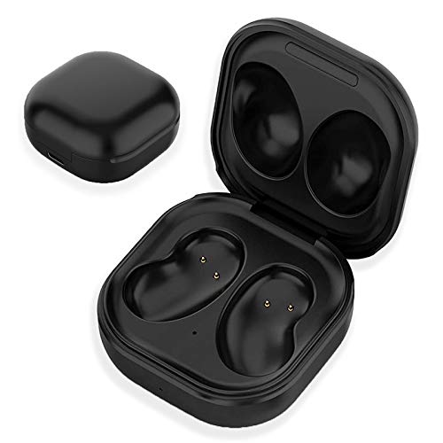 Estuche de Carga con Cable Compatible con Samsung Galaxy Buds Live SM-R180, Estuche de Cargador de Repuesto para Galaxy Buds Live, Solo Carga con Cable, Sin Carga Inalámbrica (Black)