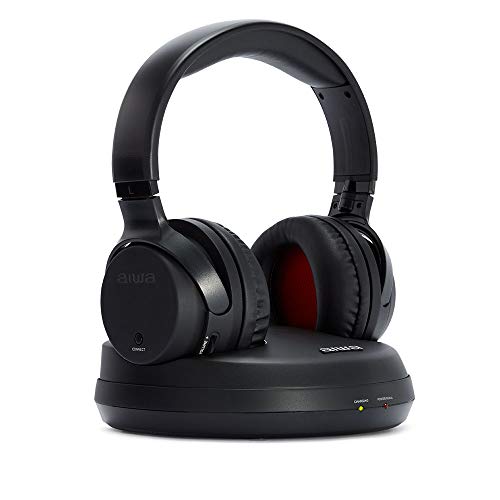 Aiwa WHF-880: Auriculares Inalámbricos RF con PLL, de Diadema para TVs