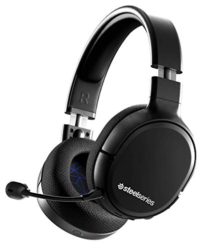 SteelSeries Arctis 1 Wireless para PlayStation - Auriculares inalámbricos para juegos, USB-C Inalámbrico PS5 / PS4 / Nintendo Switch & Lite / Android, Negro (PlayStation)