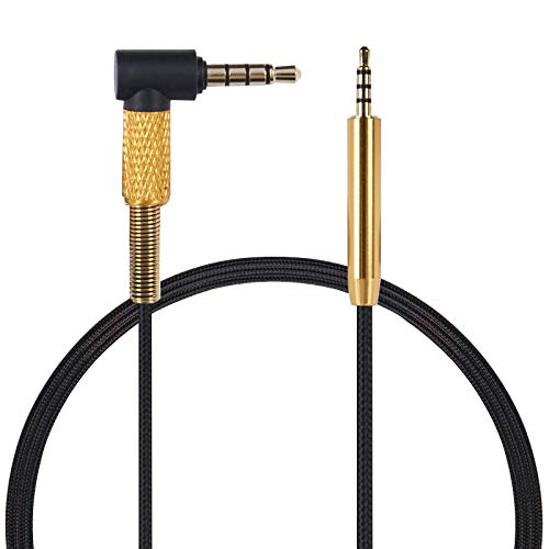 Yizhet Cable de Audio Compatible con Bose QuietComfort 25 35 II QC35 QC25 OE2 OE2i SoundTrue SoundLink Bose 700 Jack 3,5mm a 2,5mm Cable Aux Cascos para Bose con Micrófono & Remotetalk (1,5M)