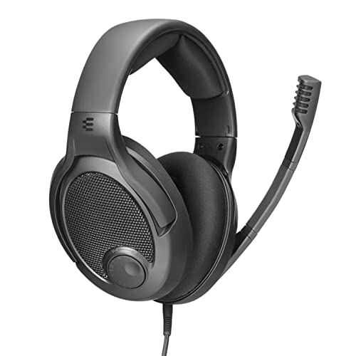 Drop + EPOS PC38X Auriculares con Cable acústicos con un diseño Abierto en la Parte Posterior sobre Las Orejas | Cascos Gaming compatibles con PC, PS4, PS5, Switch, Xbox, Mac y Más (Negro)