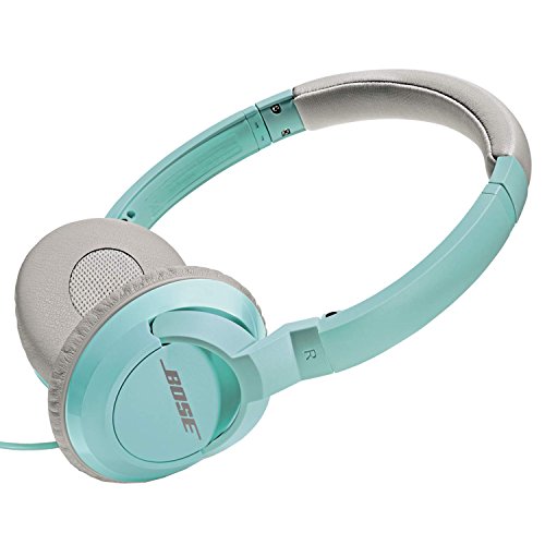 Bose SoundTrue - Auriculares de diadema abiertos (con micrófono, control remoto integrado compatible iPhone/iPod), verde