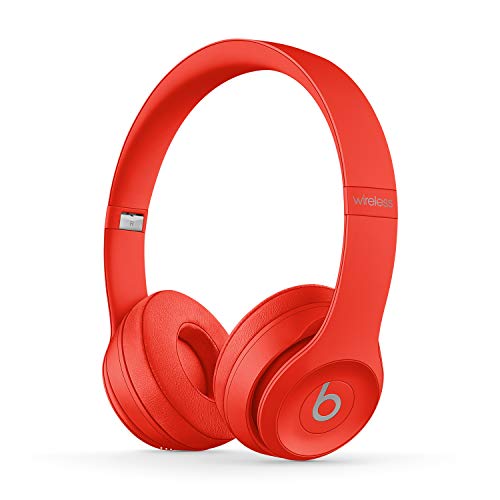 Beats Solo3 Wireless - Auriculares supraaurales - Chip Apple W1, Bluetooth de Clase 1, 40 Horas de Sonido ininterrumpido - Rojo