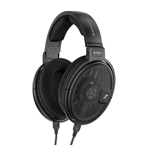 Sennheiser HD 660S2 Auriculares estéreo audiófilos con Cable con subgraves Profundos, Sonido Envolvente optimizado, Flujo de Aire del transductor, Sistema magnético ventilado y Bobina de Voz, Negro