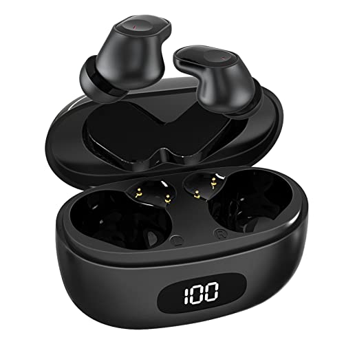 UIEHBCV Auriculares Inalambricos Auriculares Bluetooth 5.1 HiFi Estéreo, Cascos Inalambricos con Control Táctil, Auriculares Sonido Premium inmersivo, IPX5 Impermeables, Reproducci 30 Horas