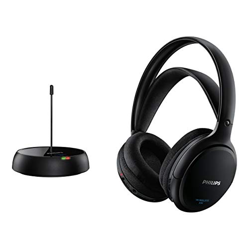 Philips SHC5200/05 Auricular Supraaural Diadema Negro - Auriculares (Supraaural, Diadema, Inalámbrico, 10-20000 Hz, 100 dB, Negro)