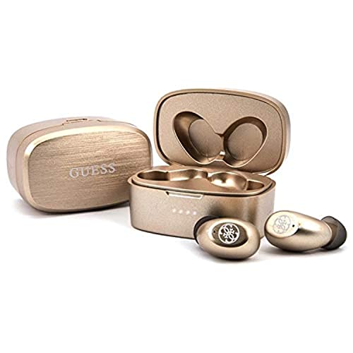 Guess - Auricular estéreo con Bluetooth 5.0, Color Dorado