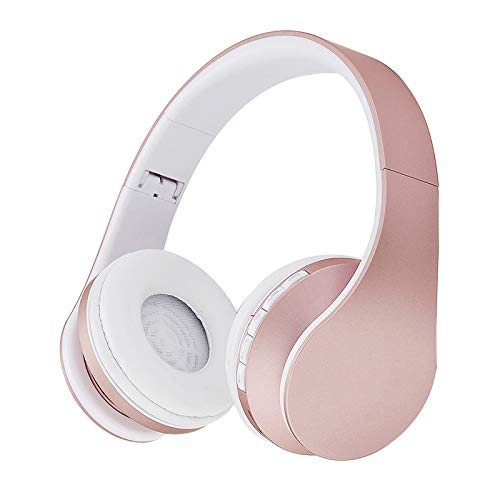 Docooler Auriculares Diadema Inalámbricos,Auriculares estéreo Plegables inalámbricos Bluetooth 4.1,Auriculares con Cable de 3,5 mm Reproductor de MP3 Radio FM Manos Libres con Micrófono