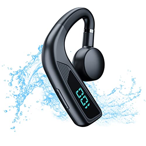 Auriculares Bluetooth de Conducción ósea, Auriculares Bluetooth 5.2 Deportivos con Llamada ENC HD Micrófono, Cascos Inalambricos 30 Horas de Reproducción, IP5 Impermeable, para Deportes Correr