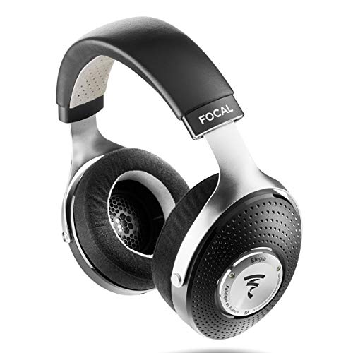 Focal ELEGIA Audiophile - Auriculares de Diadema con Cierre (Negro/Plateado)