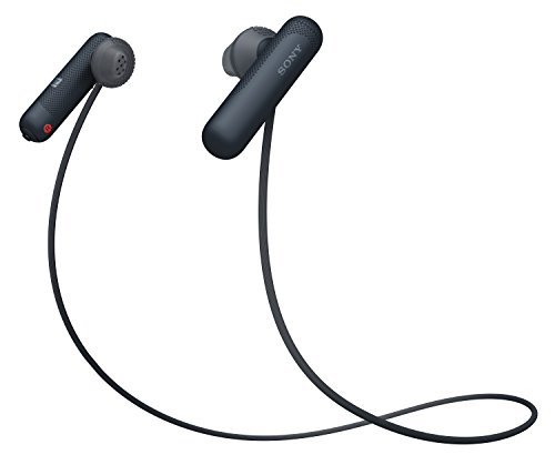 Sony WISP500B, Auriculares, Inalámbrico, Tamaño Único, Negro