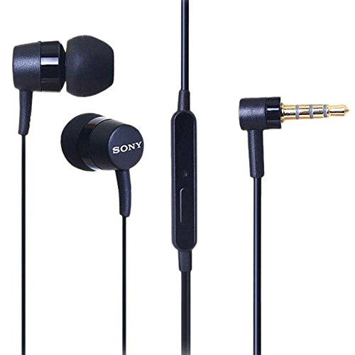 Sony MH750 Auriculares negros in-ear-stereo con cable jack 3,5 mm para Sony Xperia Z, Z Ultra, Z1, Z1 Compact, Z1S, Z2, Z2a, Z3, Z3 Compact, Z3+, Z3V, Z4 Compact, Z4 Ultra, Z4v, ZL, ZR, Xperia C, C3, C4, C5 Ultra, E, E1, E1 II, E3, E4, E4g, go, ion HSPA, ion LTE, J, L, LT29i Hayabusa, M, M2, M4 Aqua, M5 miro, neo, L, P, S, SL sola, SP, T, T LTE, T2 Ultra, T3 tipo TX, U, V acro, HD SO-03D, acro S, Sony D 2403, Sony Tablet P, Sony S Xperia Tablet, S, S Z, Z3 Compact, Z4 3 G LTE WiFi