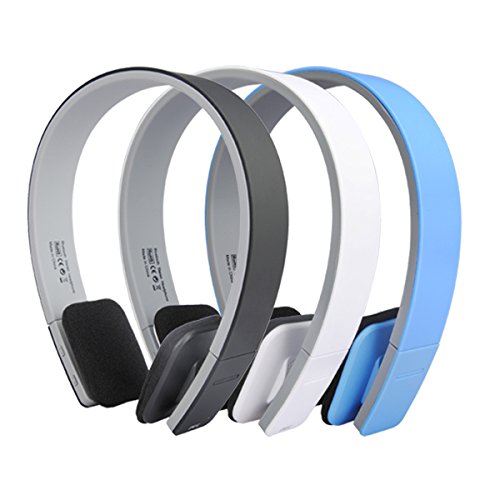 MASUNN AEC Bq-618 Reducción De Ruido Inalámbrico Bluetooth Auriculares Estéreo Auricular Auriculares con Micrófono para Teléfono Celular - Blanco