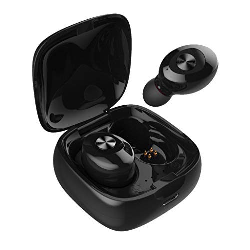 XG12 TWS Auriculares Bluetooth, Auriculares inalámbricos Bluetooth 5.0 Sonido Estéreo Auricular Mini Twins In-Ear Auriculares Carga Rapida Resistente al Agua con Caja Carga para iPhone y Android HiFi