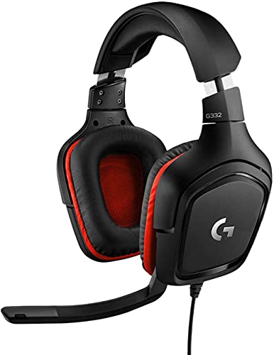 Logitech G332 Wired Gaming Headset - Leatherette - Analog - N/A - EMEA (Reacondicionado)