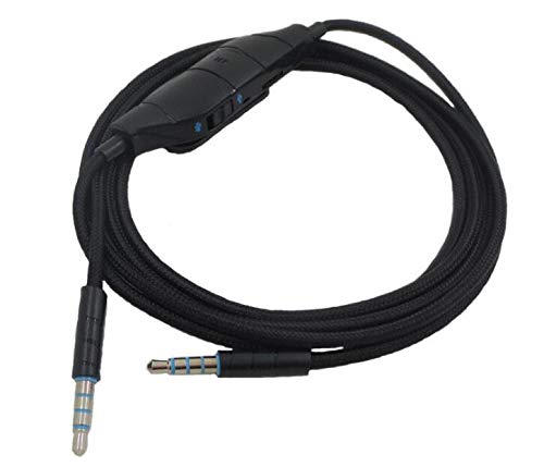 Taoricen Cable de Repuesto para Logitech G633 G635 G933 G935 Auriculares para Juegos