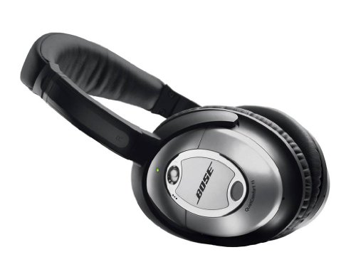 Bose QC15 - Auriculares inalámbricos de diadema cerrados, negro/plata