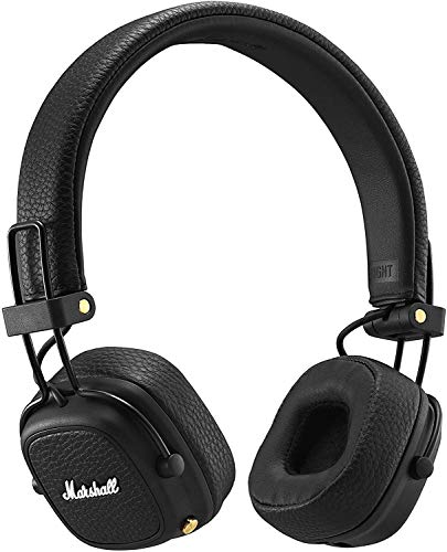 Marshall Major III Auriculares Bluetooth Plegables (Supraaural, Diadema, Inalámbrico y alámbrico, 20-20000 Hz, 97 Db), Negro