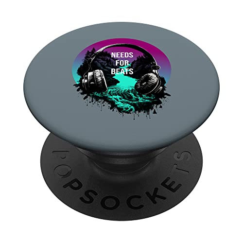 Auriculares festival de música electro house PopSockets PopGrip Intercambiable