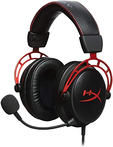 HyperX Cloud Alpha – Cascos de Gaming con cable trenzado extraíble, compatibles con PS4, Xbox One y platformas de 3.5 mm