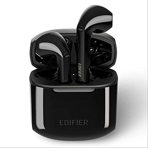 Edifier Tws200 TWS Tapones para Los Oídos Auriculares Inalámbricos Qualcomm Aptx Bluetooth 5.0 CVC Función De Reducción De Ruido De Micrófono Dual, hasta 24 Horas De Reproducción China TWS200 Negro