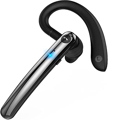 SenoKiss Auricular Bluetooth 5.0 Auricular Inalámbricos con Micrófonos Duales, Auriculares Manos Libres con Avanzado Cancelación de Ruido & Llamada Súper Clara para Oficina, Negocios,Conducción