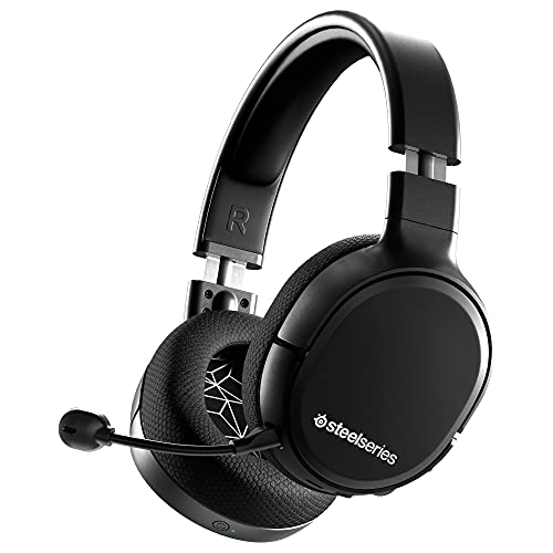 SteelSeries Arctis 1 Wireless - Auriculares inalámbricos para juegos – USB-C Inalámbrico – PC / PS5 / PS4 / Nintendo Switch / Android – Negro