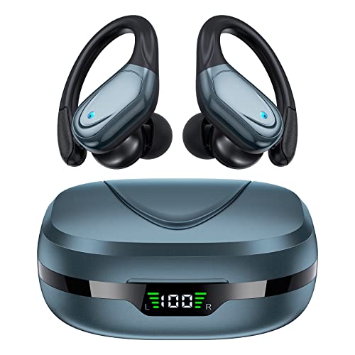 HolaDream 2023 Auriculares Inalambricos Deportivos, Auriculares Bluetooth 5.3 Sport IPX7 Impermeable Audífonos Inalámbricos con Microfono, 78H Hi-Fi Estéreo Reproducción Auriculares Inalambricos