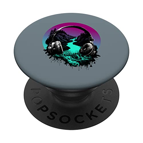 Auriculares festival de música electro house PopSockets PopGrip Intercambiable