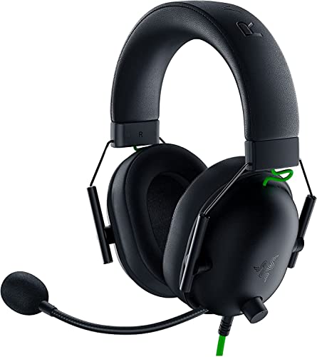 Razer BlackShark V2 X - Auriculares Gaming (Auriculares con cable con controlador de 50 mm, supresión de ruido para PC, Mac, PS4, Xbox One y Switch) Negro