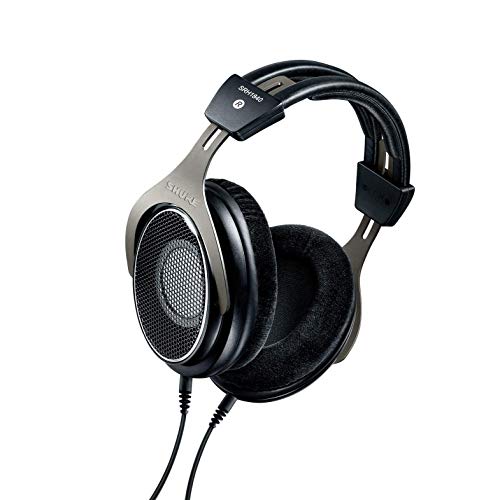 Shure SRH1840 - Auriculares Profesionales, Cerrados, Gama Alta - Negro