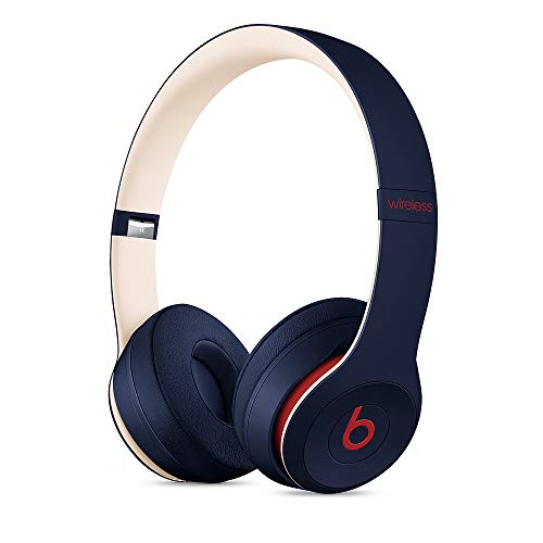 Beats Solo3 Wireless - Auriculares supraaurales - Chip Apple W1, Bluetooth de Clase 1, 40 Horas de Sonido ininterrumpido - Marino Club