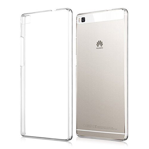 kwmobile Funda Compatible con Huawei P8 - Carcasa para móvil - Protector Trasero en Transparente