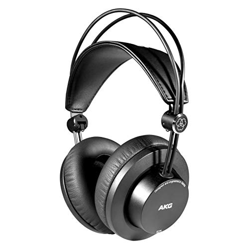 AKG K275 Closed Back - Auriculares de estudio plegables con cierre trasero, negro