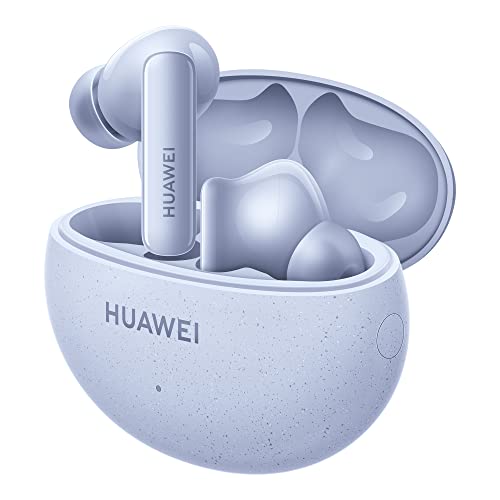 HUAWEI FreeBuds 5i, iOS y Android y Windows, Auriculares inalámbricos Bluetooth 5.2, Control Deslizar, Hi-Res Audio, 3 Modos ANC, 28 Horas de batería, IP54, Doble conexión, Azul, 38 Meses garantía