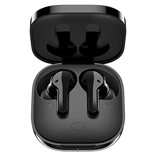 QCY Auriculares Bluetooth, T13 Auriculares Inalámbricos Bluetooth 5.1 con Micrófono y Control Táctil, 40 Horas de Reproducción con Caja de Carga, Impermeable IPX5 Auriculares Inalámbrico