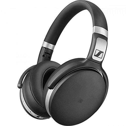 Sennheiser HD 4.50 BTNC - Auriculares inalámbricos de Parte Trasera Cerrada con cancelación de Ruido, Color Negro y Plata