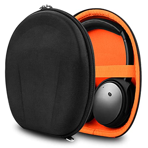 Geekria Funda para Auriculares Bose QC35 II, QuietComfort 35, QC25, QC15, SoundLink, SoundTrue II, Bose Ae, AE2, AE2I, AE2W, Estuch Rígido de Transporte, Viaje Bolsa