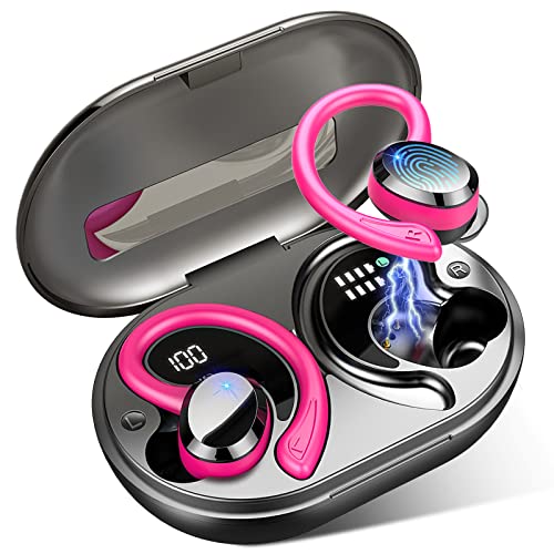 Auriculares Inalámbricos Deportivos Dascert Auriculares Bluetooth 5.3, Cascos Inalambricos con Mic Audifonos Deporte IP7 Impermeable CVC8.0 Cancelación de Ruido In-Ear Auriculares Running, 48H Estéreo