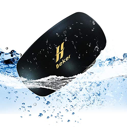 Becker MP3 de natación con IPX8 Resistente al Agua características en conducción ósea, Auriculares inalámbricos, 4 GB de Memoria, Reproductor de música submarina para Deportes acuáticos.